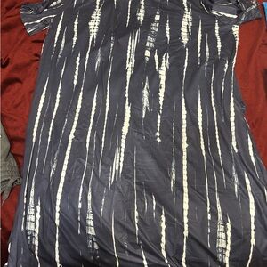 Stylish Navy and White Womens Dress